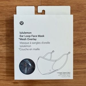 Lululemon Ear Loop Face Mask NWT
